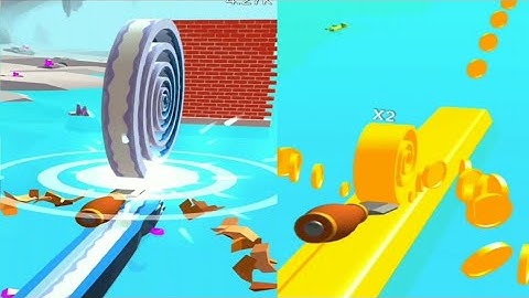 Spiral Roll- All Levels Gameplay Android, ios #88 #58