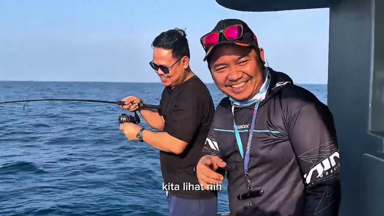 Mancing di pulau Seribu,Barakuda menggebu, kakap merah dan Kue di SELAMATKAN !! 