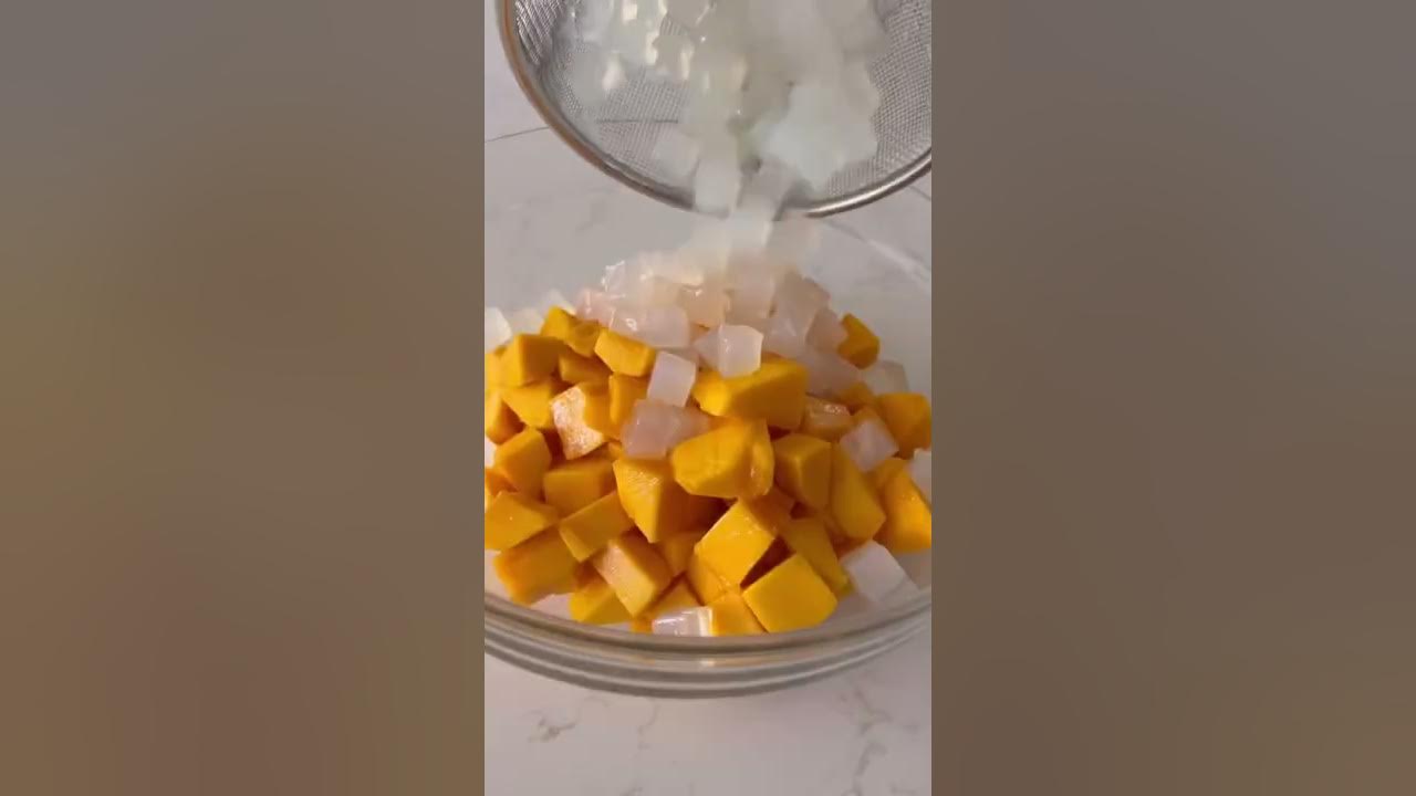 Mango Bango recipe with 11M views on IG The PERFECT summer dessert