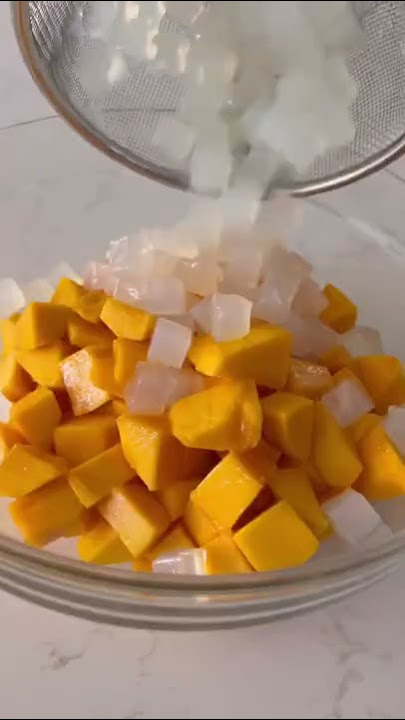 Mango Bango recipe with 11M views on IG - The PERFECT summer dessert!