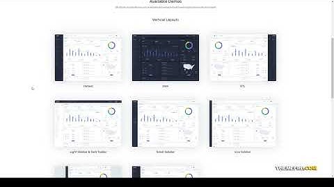 Nazox - Vuejs Admin and Dashboard Template bootstrap backend Nei