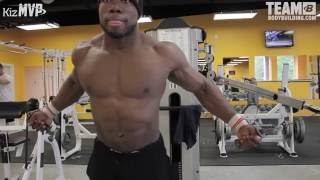 KIZZITO EJAM - CHEST DAY: 225LBS BENCH FOR 105 REPS