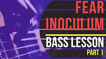 How To Play Tool Fear Inoculum - Part 1. [Bass Lesson + TAB]