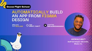 Goose Flight School: Use AI to Build an App from Figma Design
