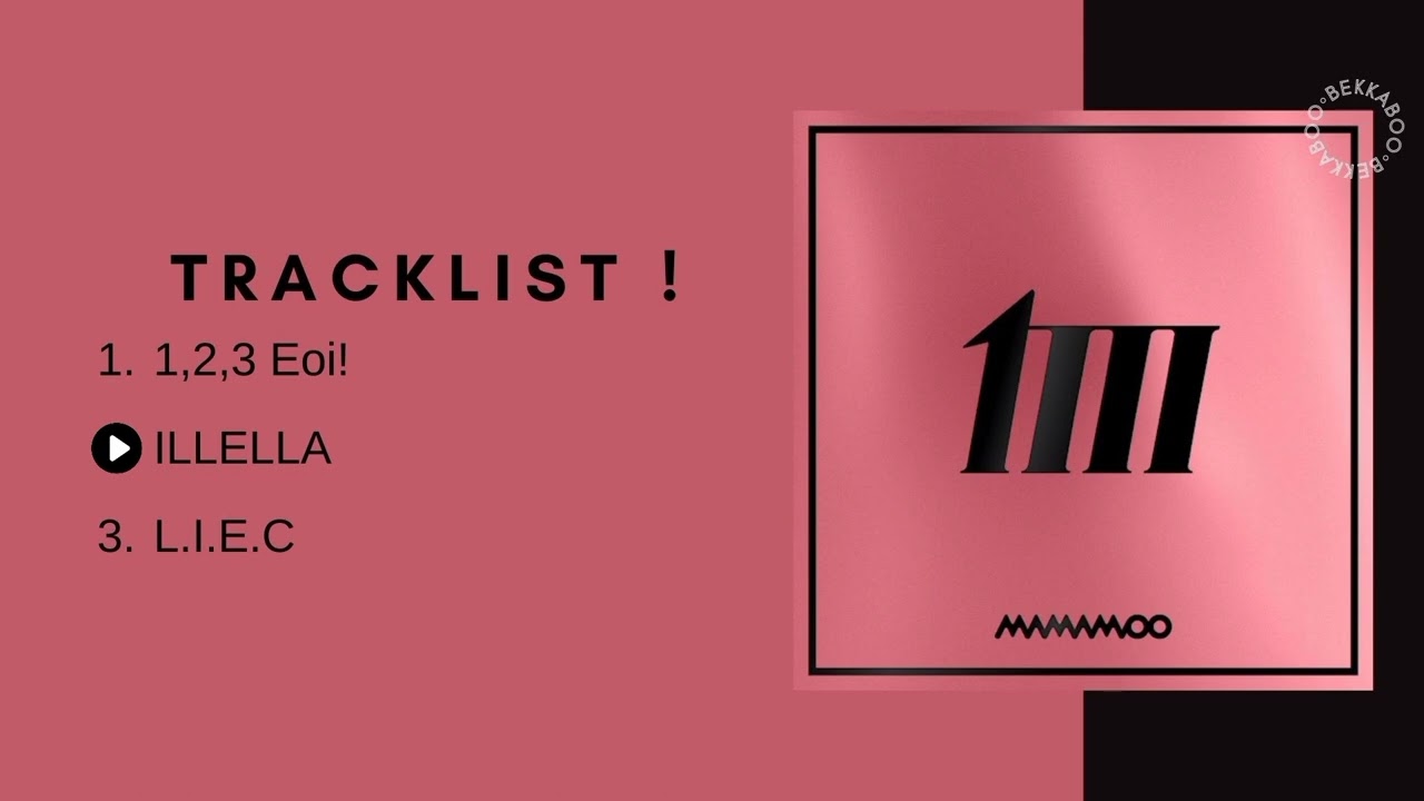 [Full Album] Mamamoo (마마무) - MIC ON || The 12th Mini Album