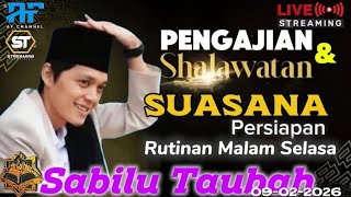   Suasana Rutinan Malam Selasa Pengajian Dan Sholawat Dimajelis Talim Sabilu Taubah Gus Iqdam