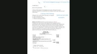 Accounting 102 - Chapter 12