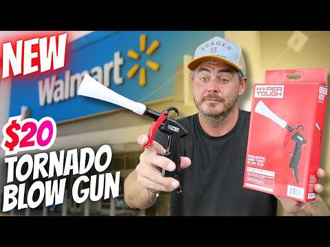 New Hyper Tough Mini Air Twist Blow Gun! - WALMART Detailing Products