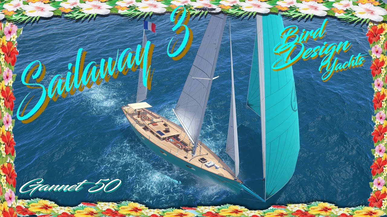 Gannet 50 by Bird Design Yachts for Sailaway3 the best sail simulator