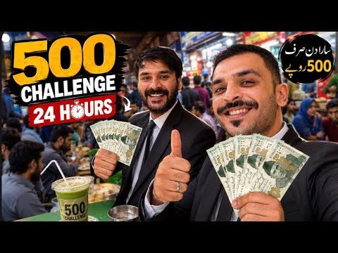I Survived 24 Hours on Rs500 (Almost Failed)🥺
