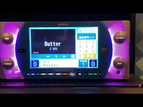 BTS Butter 一発撮りで歌ってみた。カラオケ