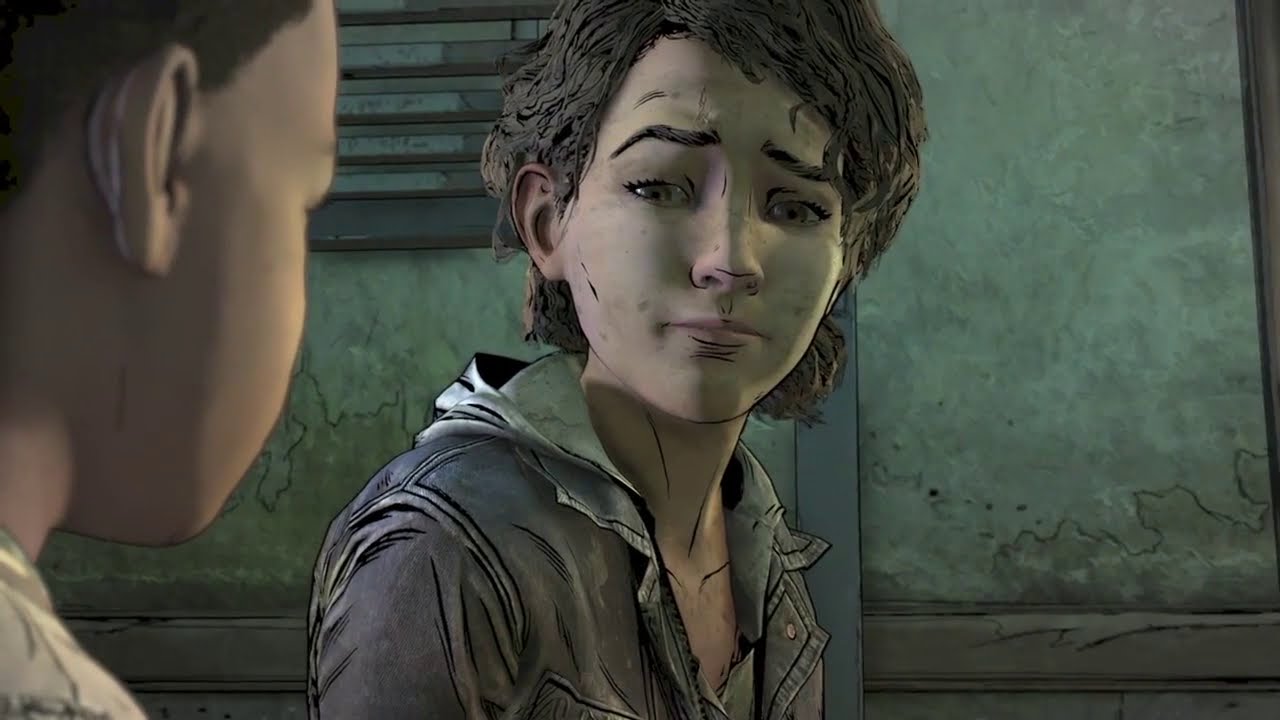 Clementine tells AJ she loves him YouTube