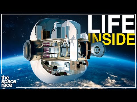 Life Inside An Inflatable Space Station!