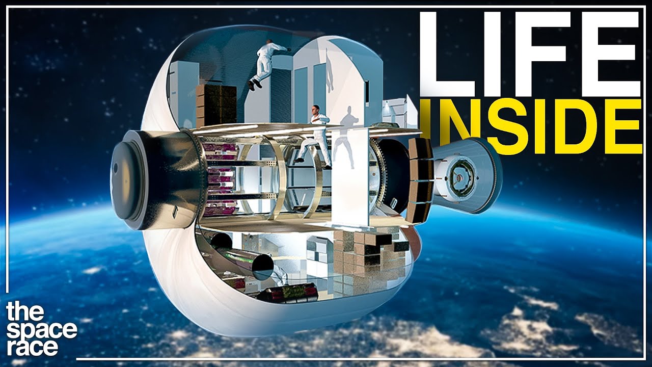 Life Inside An Inflatable Space Station!