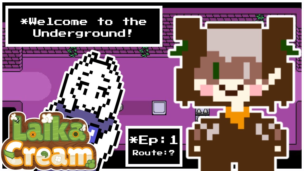 【Undertale】Welcome To the Underground!!! 🤎🧩[#LaikaCream] - YouTube