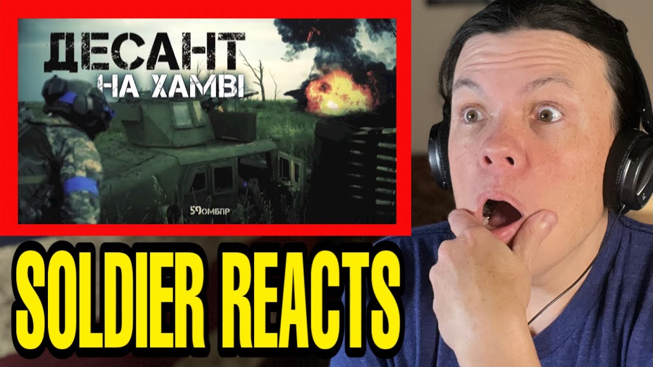 Ukraine Humvee Assault!! (US Soldier Reacts) - збройні сили україни