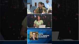 Tranquil Salvador III on VP Sara Duterte receiving confidential funds