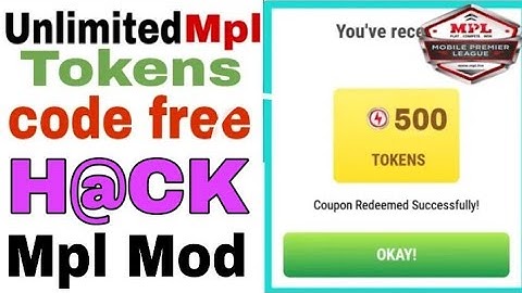 Mpl unlimited Token hack new trick Mpl pro S trick ..
