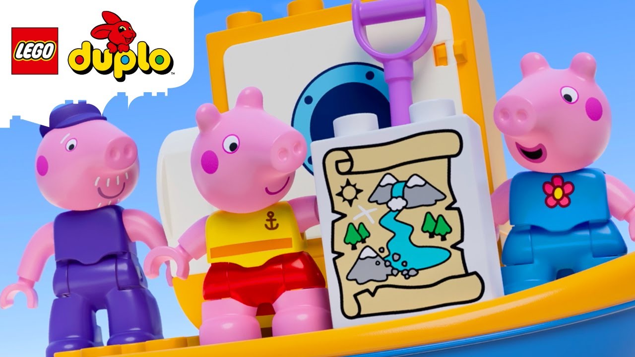 Treasure Hunt Song with Peppa Pig!💎⚓️| Nursery Rhymes & Kids Songs | LEGO® DUPLO | LEGO® Little Ones