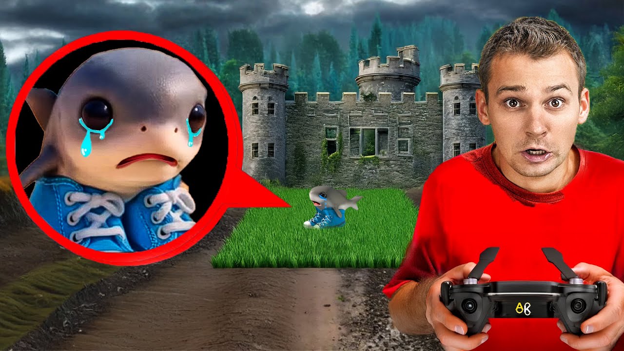 Drone Tralalero Tralala'yı Yakaladı - Köpekbalığı Tralalero Tralala Annesini Kaybemişti