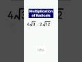 Multiplication of Radicals. Class 10th Maths Problem