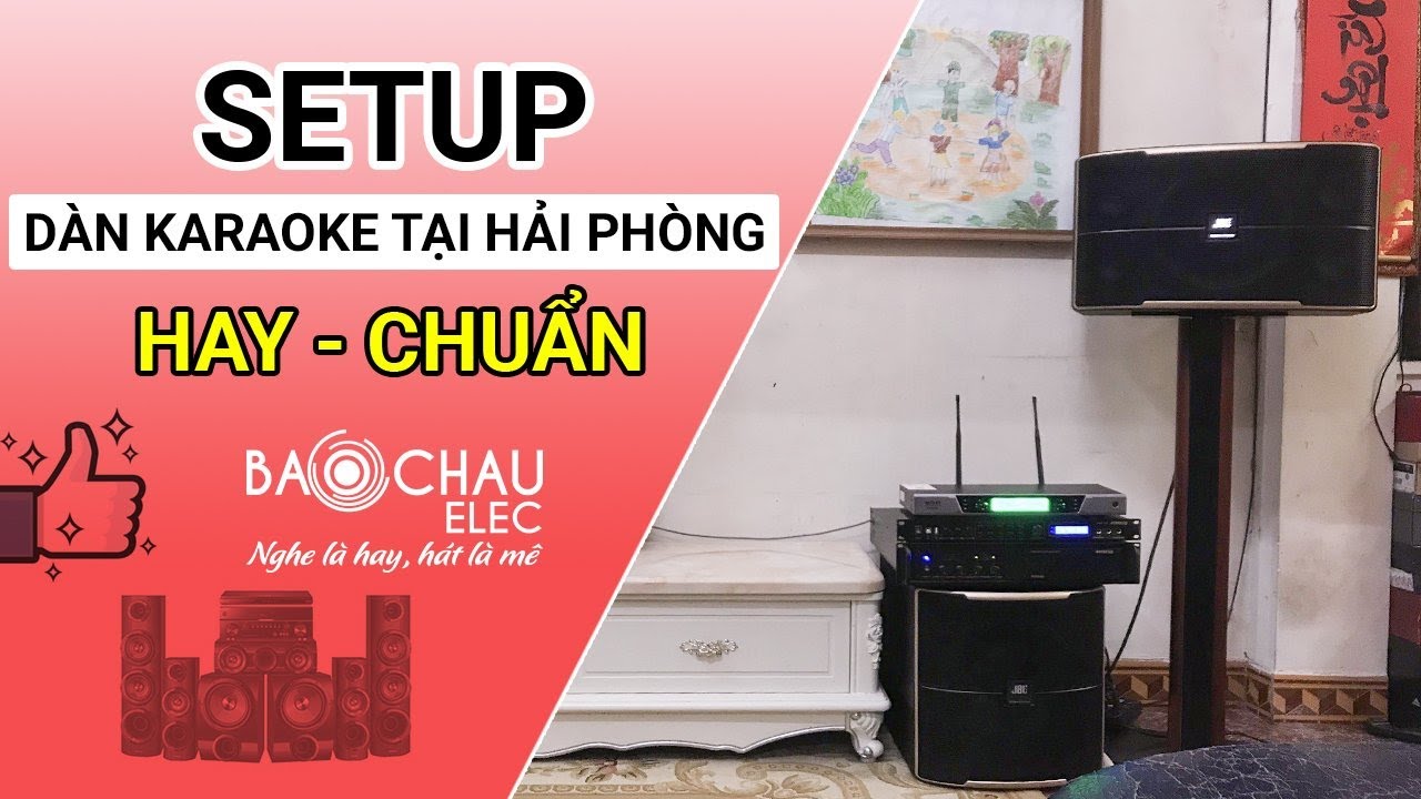 Lắp đặt dàn karaoke JBL Pasion, loa jbl bass 30, sub... - youtube