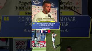 MBAPPÉ DIZ QUE DEMORA DO VAR O ATRAPALHOU EM PÊNALTI PERDIDO EM FRANÇA X MARROCOS! 👀🇫🇷⚽