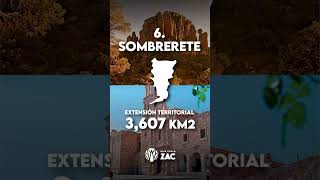 Los 10 municipios más grandes de Zacatecas 🤠