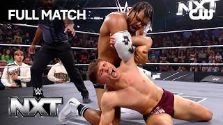 FULL MATCH: Tavion Heights vs. Jackson Drake | WWE NXT | The CW