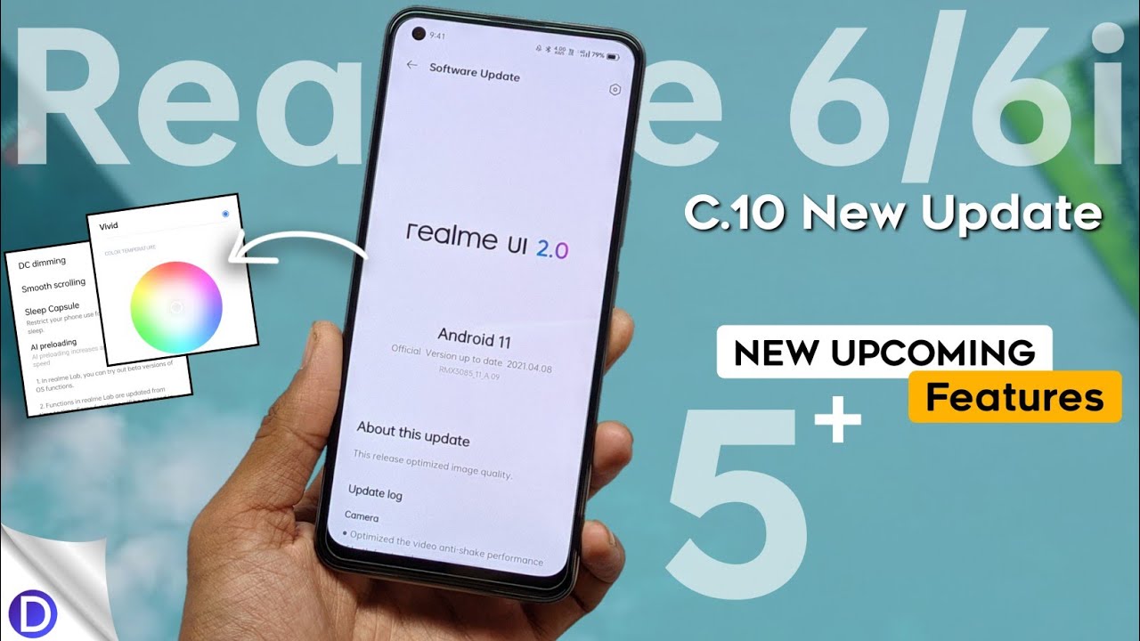 Realme 6/6i C.10 New Update | June New Update 5 Features | Hidden Features | realme UI 2.0 Update ⚡⚡