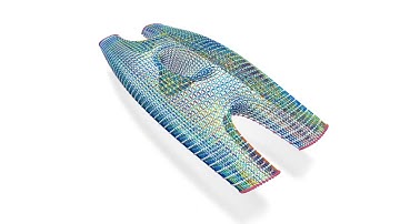 Design and Volume Optimization of Space Structures