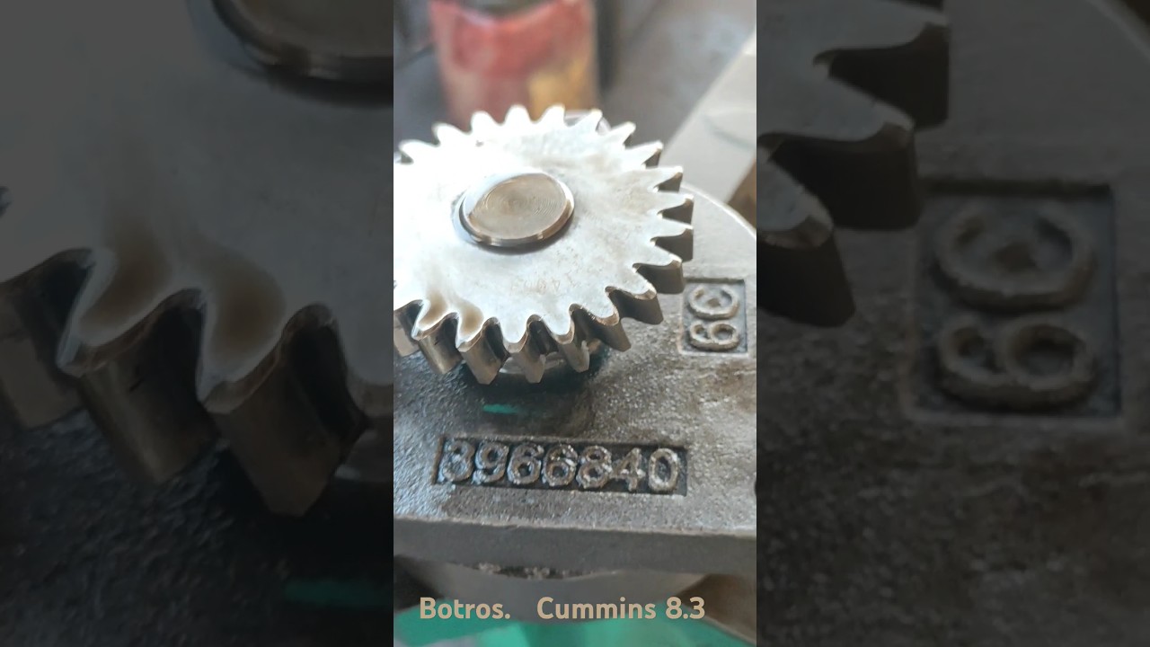 Cummins isl8.3 oil pump 114