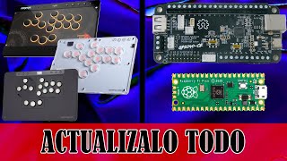 Como actualizar tus dispositivos arcade con placa rp2040 y todos los Haute / Cosmox