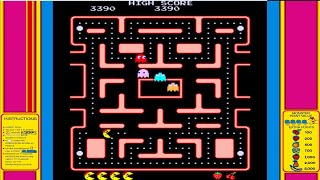Shawn does a Ms. Pacman speed run.