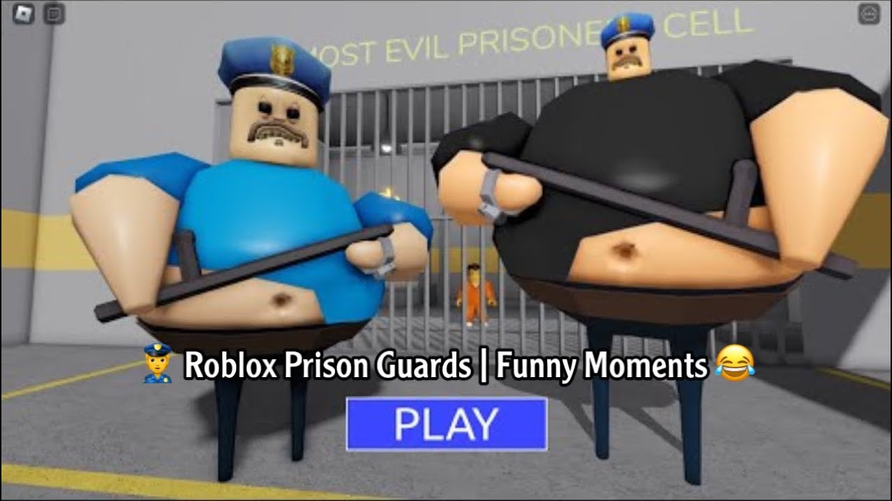 👮 Roblox Prison Guards | Funny Moments 😂