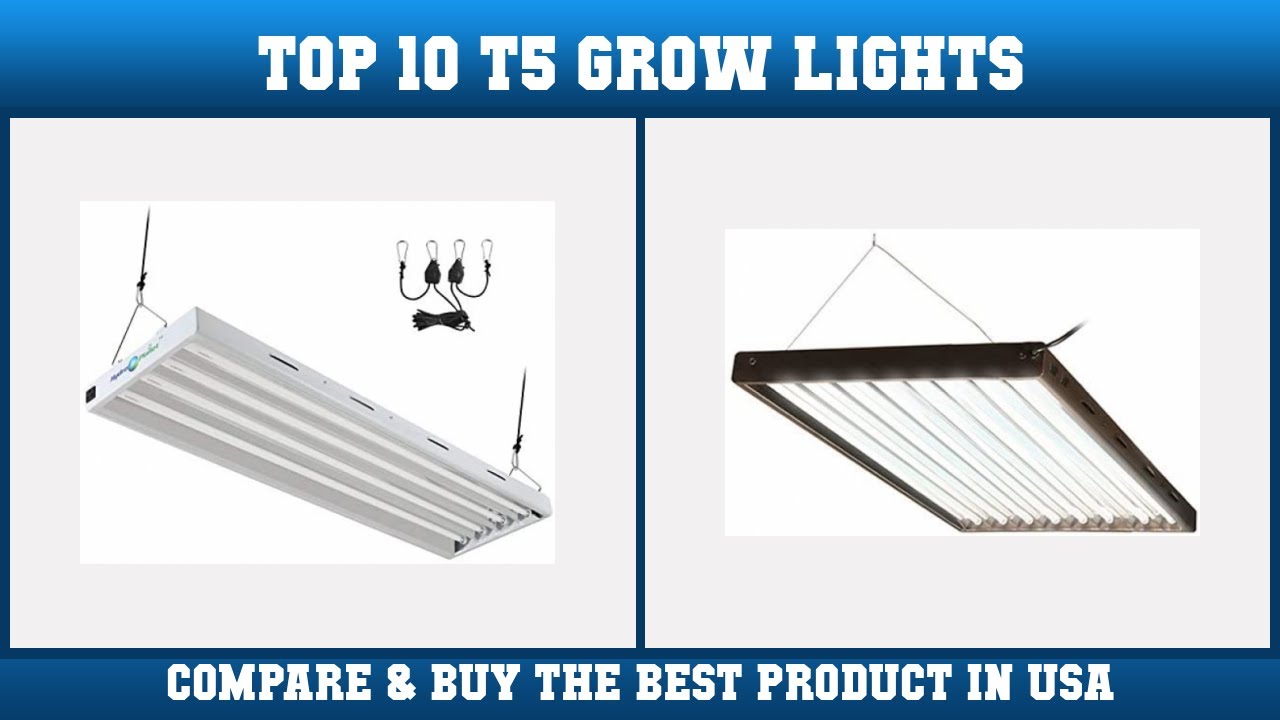 Top 10 T5 Grow Lights to buy in USA 2021 | Price & Review