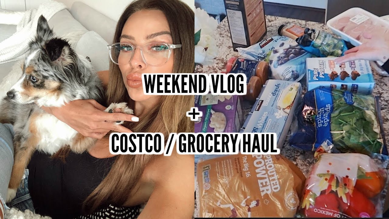Weekend Vlog + Grocery / Costco Haul