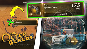 The Outer Worlds - Fiver Location Guide (Unique Pistol!)