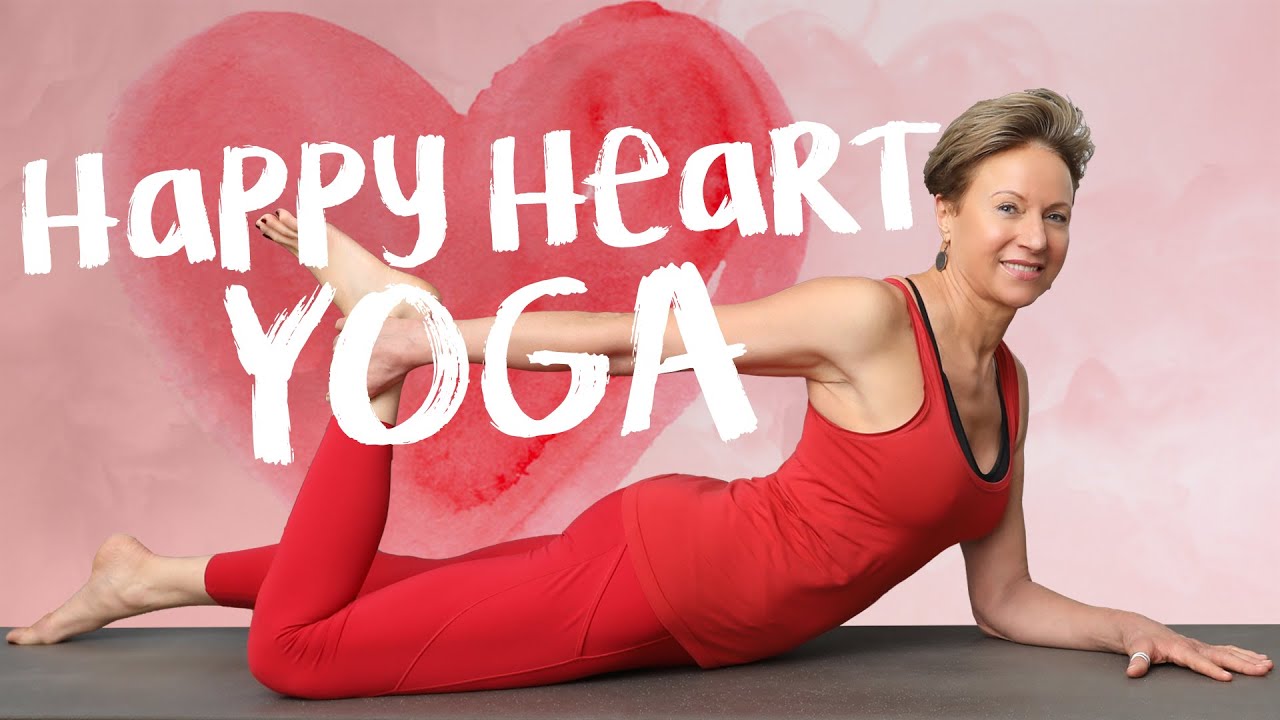 Happy Heart Yoga | 30 Minuten Yoga Sequenz fürs Herz | Stärkend und Mobilisierend