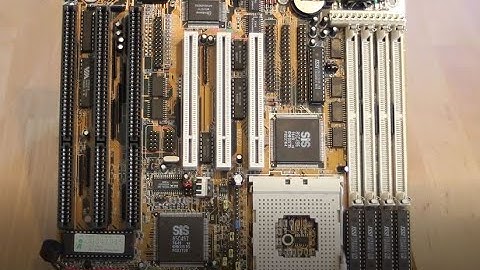 PCI Socket 3 Motherboards #4 : reanimating an SIS 85C496 board