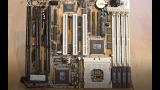 PCI Socket 3 Motherboards #4 : reanimating an SIS 85C496 board