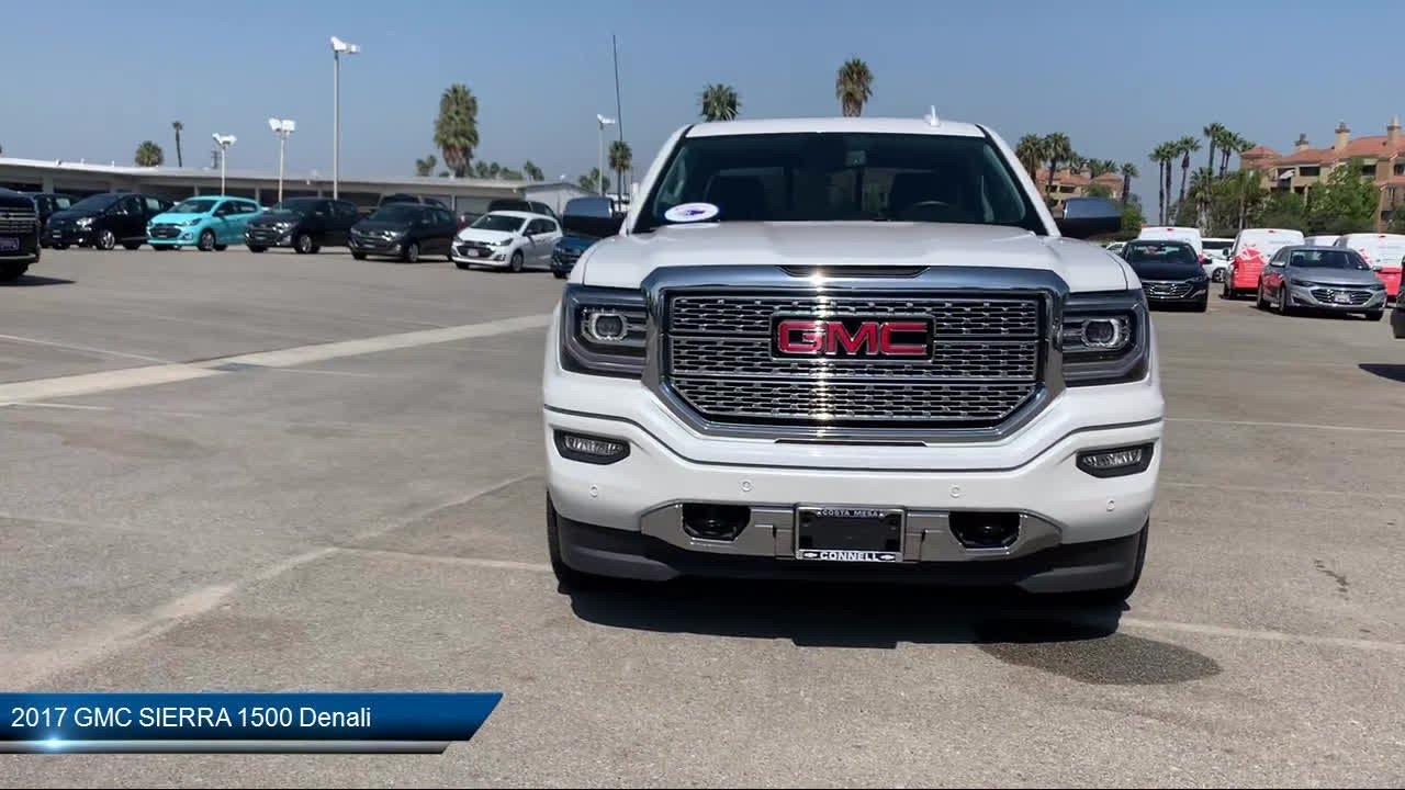 2017 GMC SIERRA 1500 Denali Costa Mesa Newport Beach Irvine Huntington