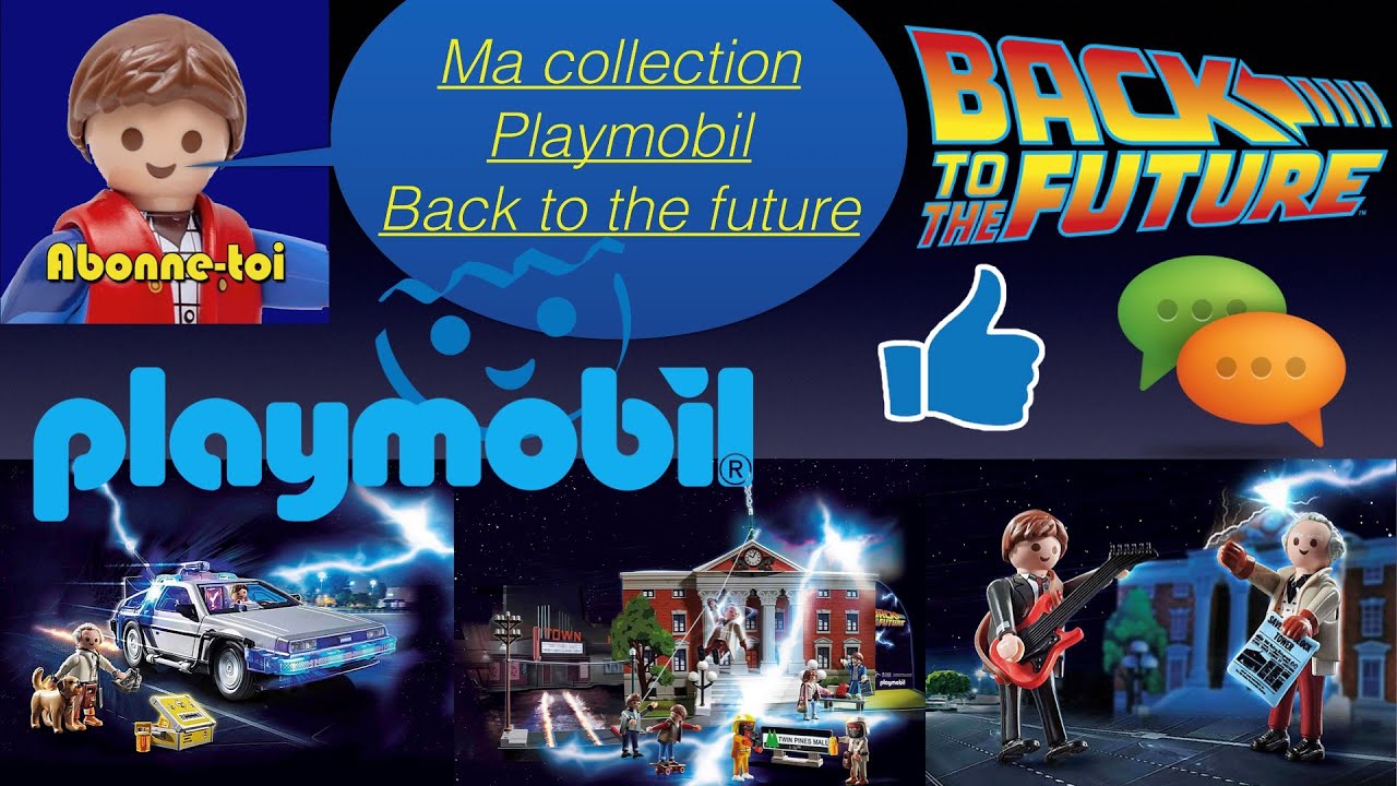 Playmobil Retour Vers Le Futur – Doc Avec Masque – Occasion Très Bon état