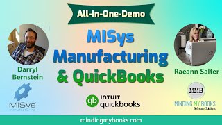 MISys Manufacturing MRP and QuickBooks 2024 | QuickBooks Enterprise and MISys 2024 | All-In-One Demo