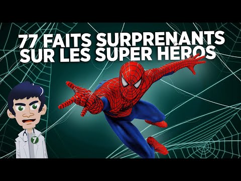 77 Faits SURPRENANTS sur les SUPER-HÉROS !!