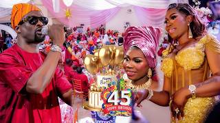 JOY AS ALHAJA WOSILAT ADEBIMPE ADENUGA CELEBRATES 45TH BIRTHDAY