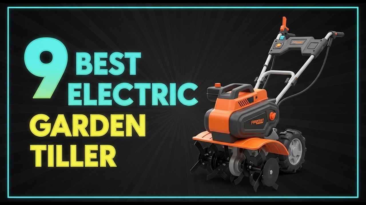 ✅Best Electric Garden Tiller 2026: Don't Buy Until You See This!