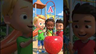 Phonics Song 2 with TWO Words in 3D - A For Airplane - ABC Alphabet Songs#shorts