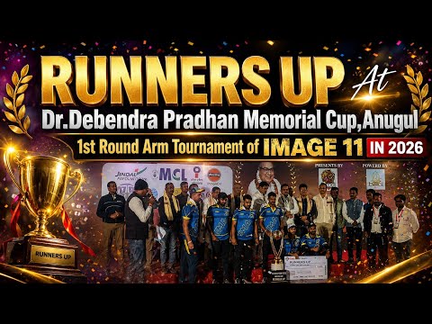 WELL PLAYED IN 1ST ALL ODISHA ROUND ARM TOURNAMENT #trending #viral #vlog #cricketcarlson #image11