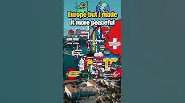 Europe but I made it more peaceful | ItaliaMapping #fypシ゚viral #mapping #mapper #geography #map #fyp